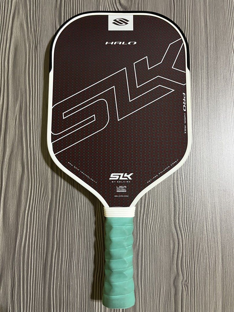 SLK Halo Pro 14mm by Selkirk (Category: Racket and Ball Sports) located in Manila. Submitted by romir.dizon (Listing ID 1427769340, Image 2). Description: Like new condition edge guard since day 1! super sariwa pwede sa maselan can do meetups and shipping rfs: extra paddle .