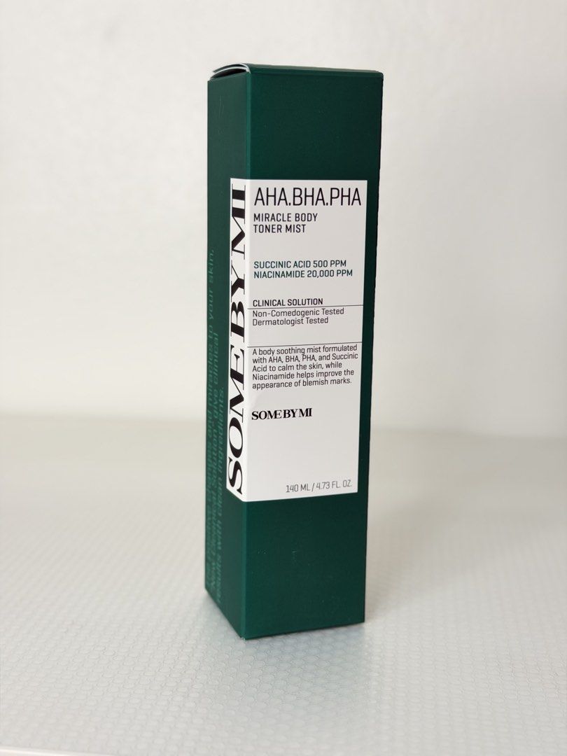 Some By Mi aha.bha.pha Miracle Body Toner Mist (Category: Face Care) located in Quezon City. Submitted by ms.glamdeclutter (Listing ID 1427680245, Image 1). Description: .