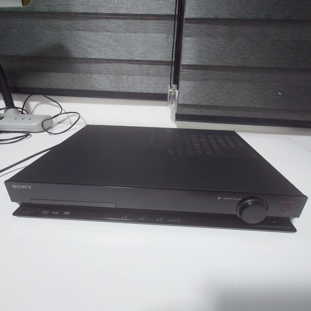 Sony HBD-TZ210 DVD Receiver with Speakers (Category: Soundbars, Speakers & Amplifiers) located in Makati City. Submitted by ppomidyar (Listing ID 1427739385, Image 1). Description: missing bass speaker .