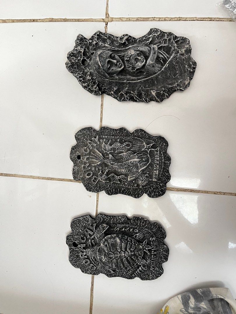 Stone Wall Decor (set of 3) (Category: Other Home Decor) located in Cavite. Submitted by wiseley18 (Listing ID 1427685851, Image 2). Description: Rfs: Decluttering.