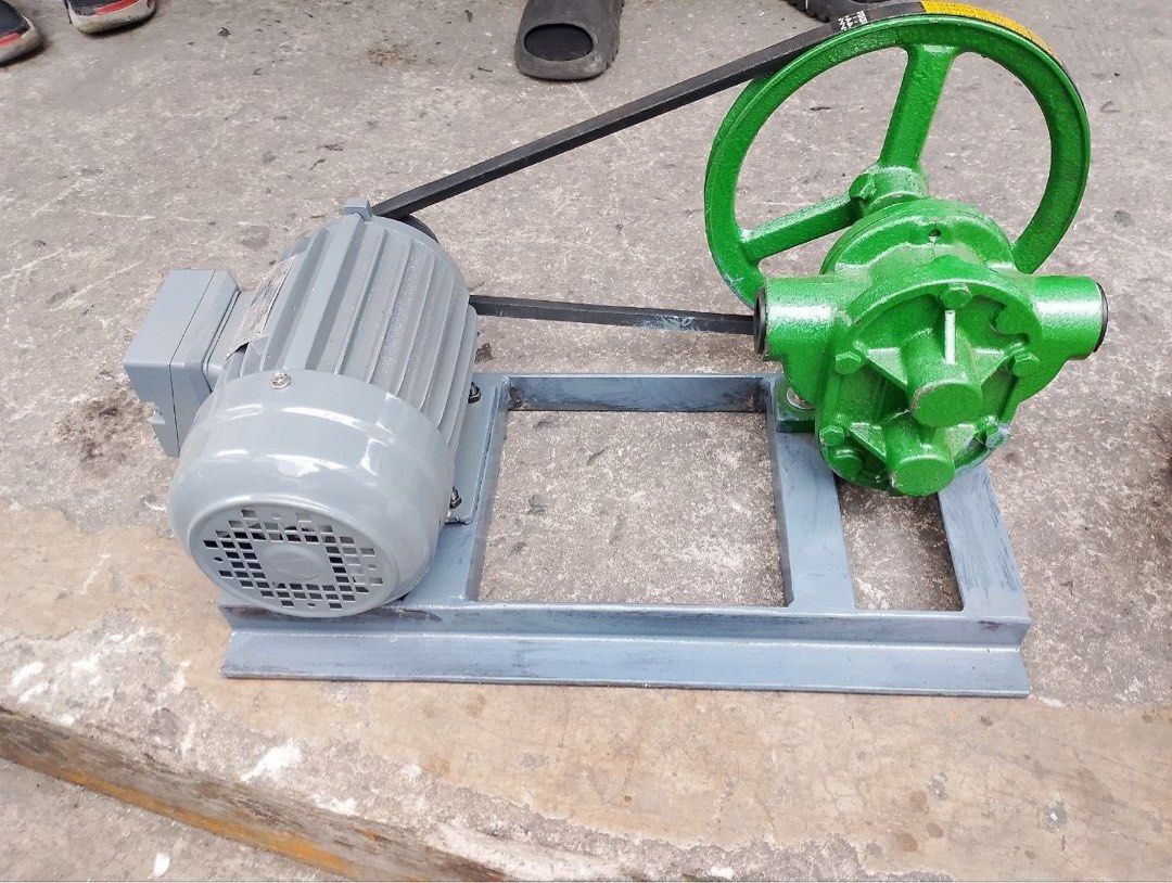 Taiko Gear Pump (Category: Construction Tools & Equipment) located in Manila. Submitted by joeyroque09 (Listing ID 1427716253, Image 2). Description: Item: Taiko Gear Pump w/ motor Specs: 1”x1” suction and discharge, 35lpm at 100ft TDH, belt driven, 1hp motor, 1750rpm, 220/380/440v, 60Hz .