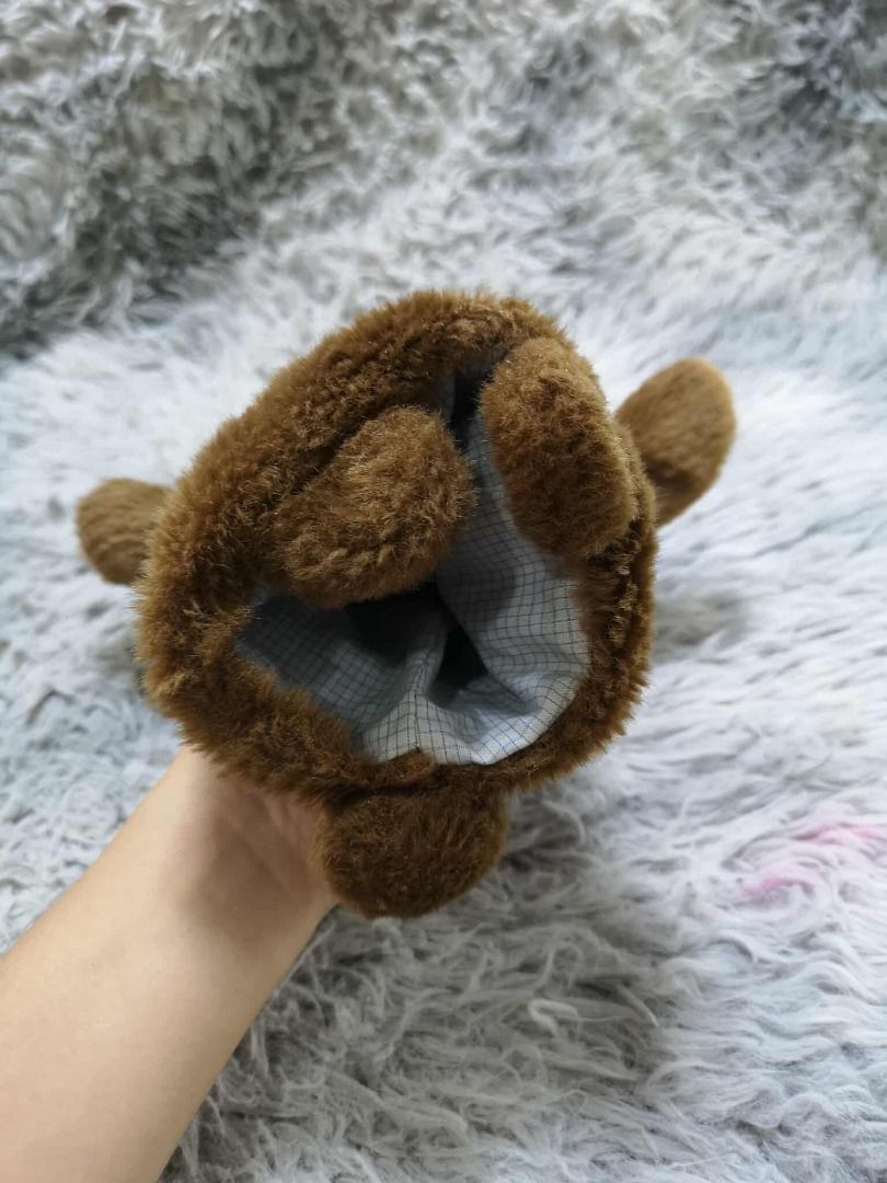 Teddy Bear Hand Puppet (Category: Plushies & Soft Toys) located in Santa Cruz. Submitted by jmy_surplus.2 (Listing ID 1427675421, Image 2). Description: Size ; L - 12.3 W - 7.4 Color ; Brown Type ; Puppet Brand ; No brand Material ; Fabric Style ; Brown teddy bear Hand Puppet LG 59 JMY 5 Batch #194.