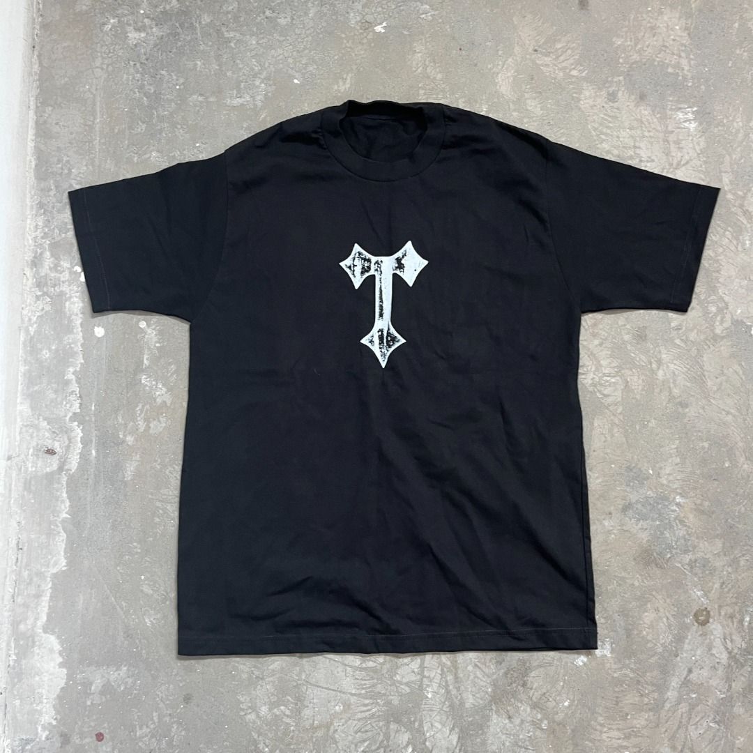ThyRoots T-Cross (Category: Tshirts & Polo Shirts ) located in Quezon City. Submitted by wipdeclutter (Listing ID 1427692057, Image 3). Description: T-Cross (measured in inches) Length 28 Width (pit) 20 Sleeve length 9 New, never worn 2 shirts available (t-cross & semi;colon) ₱600 each ₱1,000 for both Retail price: ₱800 each [See photos for details] .