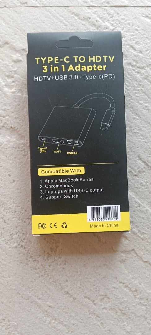 Type-C to HDTV 3-in-1 Adapter405969761889177601