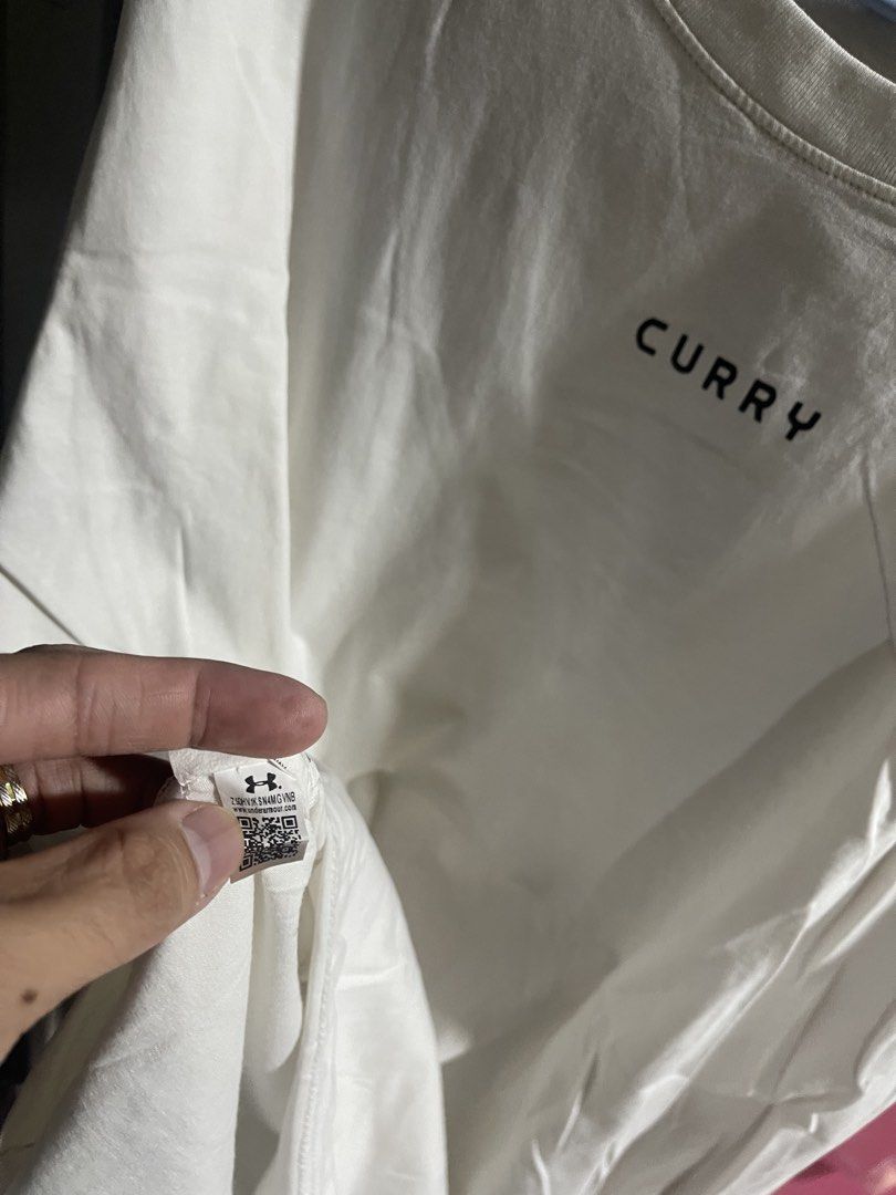 Under Armour Curry T-shirt (Category: Tshirts & Polo Shirts ) located in Quezon City. Submitted by micoshoppe (Listing ID 1427709611, Image 2). Description: 21x29 Batasan Hills loc.