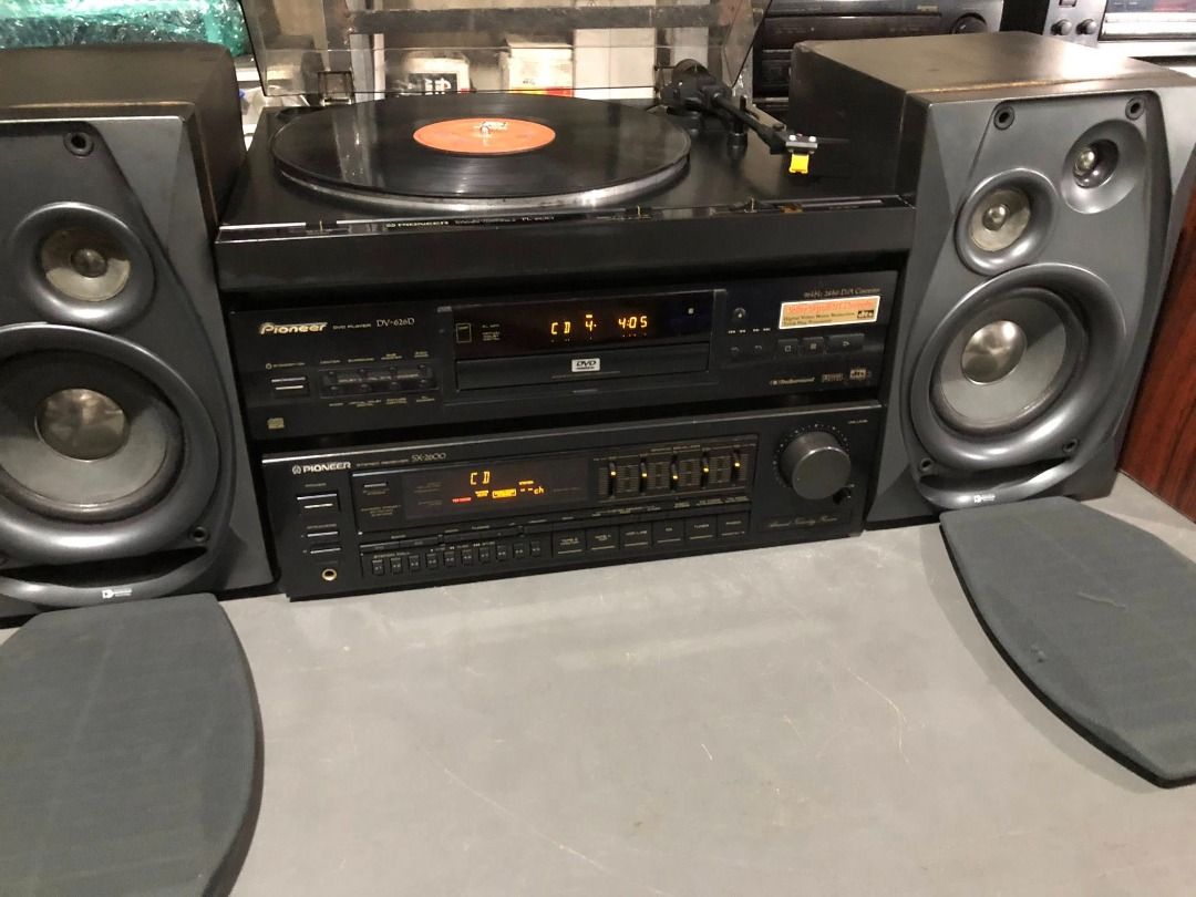 Vintage Audio Complete set 4 units ready to play: (Category: Soundbars, Speakers & Amplifiers) located in Iloilo. Submitted by eulneversee (Listing ID 1427727439, Image 2). Description: Complete set 4 units ready to play: 1.)Pioneer DVD/CD player model DV-626D 2.)Pioneer receiver model SX-2600 3.)PSB The Amazing Alpha big bookshelf speakers Made in Canada 4.)Pioneer Turntable Price P55,000.00 (4 units and ready to play) All original no history of