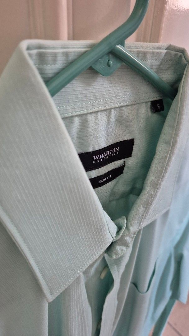 Wharton Slim Fit Shirt (Category: Tshirts & Polo Shirts ) located in Antipolo. Submitted by declutterinboy (Listing ID 1427661916, Image 3). Description: Good condition. No issue. buyer shoulders shipping from upper antipolo..