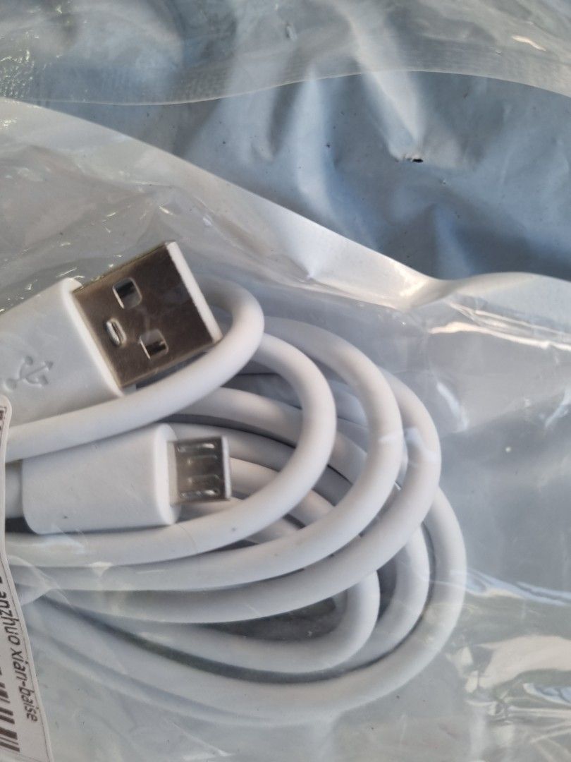 White USB to Micro USB Cables - New405969760860907521