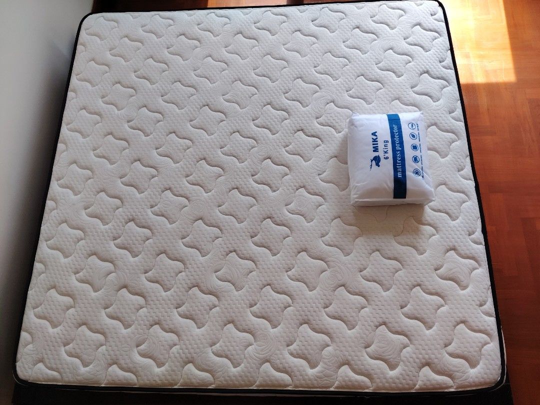 Well maintained king size mattress