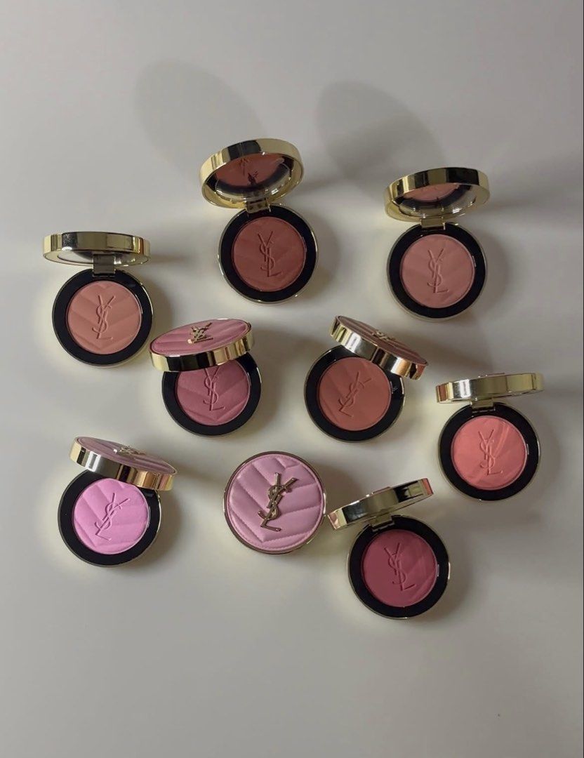 YSL Make me blush powder (Category: Makeup) located in Bulacan. Submitted by shopwithme_23 (Listing ID 1427763330, Image 1). Description: PRE-ORDER‼️ 1 week ETA ✅💯authentic (money back guarantee if proven fake) ✅full size Shades: 06 Rose Haze 23 Hot Mauve 42 Babydoll Pink 44 Nude Lavalliere 54 Berry Bang 93 Restless Rose.