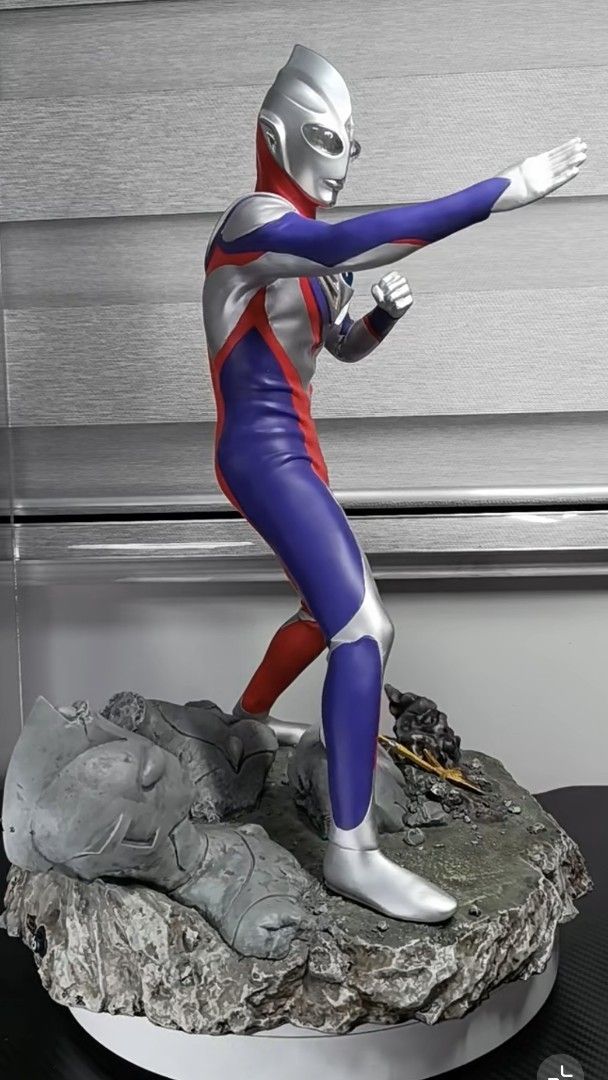 41.5cm Ultraman Master Craft Ultraman Tiga Statue, Hobbies & Toys, Toys ...