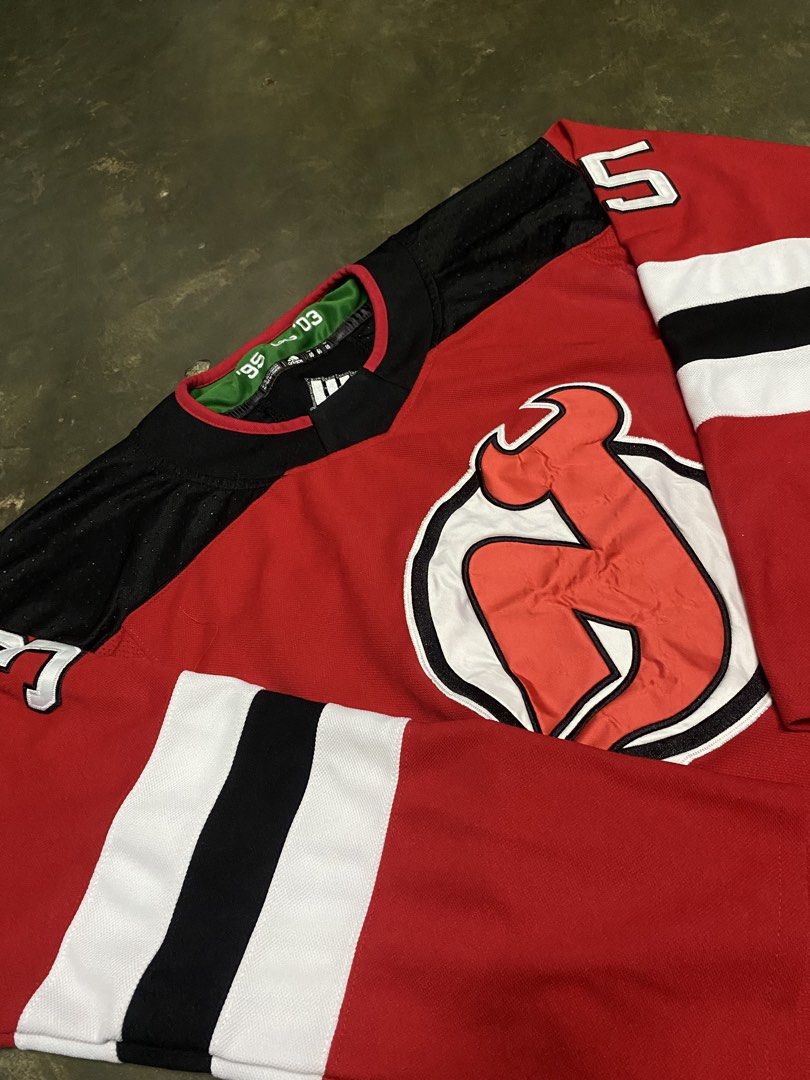 Adidas New Jersey Devils Schneider Jersey (Category: Tshirts & Polo Shirts ) located in Silang. Submitted by underhispurpose (Listing ID 1427884748, Image 3). Description: NHL New Jersey Devils Adidas Jersey Schneider Dimensions - W25xL32 Issues - Minimal Loose Stitching and Missing NHL Logo + Ship (Jnt / Lalamove ).