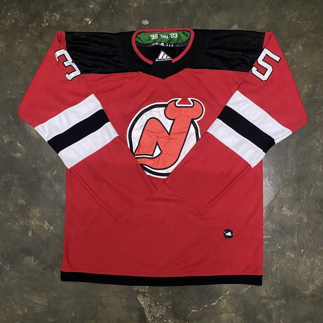 Adidas New Jersey Devils Schneider Jersey (Category: Tshirts & Polo Shirts ) located in Silang. Submitted by underhispurpose (Listing ID 1427884748, Image 1). Description: NHL New Jersey Devils Adidas Jersey Schneider Dimensions - W25xL32 Issues - Minimal Loose Stitching and Missing NHL Logo + Ship (Jnt / Lalamove ).