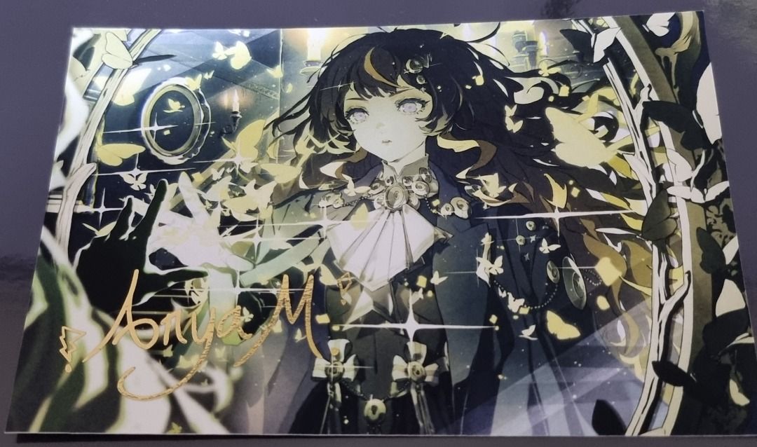 Anya Birthday 2025 Hololive Postcard (Category: Raw Singles) located in Manila. Submitted by hololiveandanimecoliection (Listing ID 1427810017, Image 1). Description: .