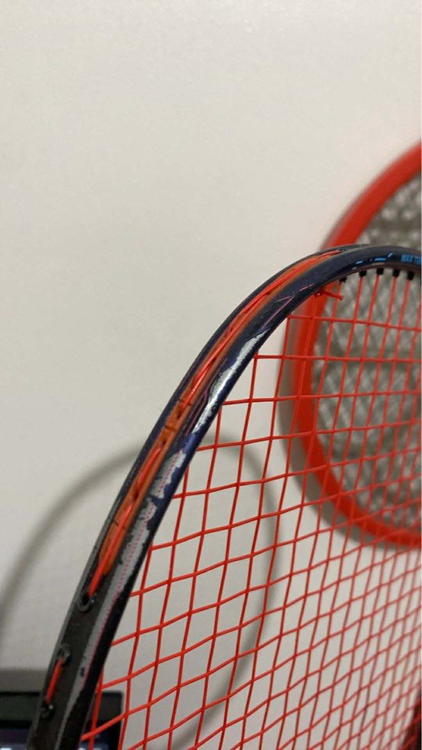 Apacs Z Fusion (Category: Racket and Ball Sports) located in Manila. Submitted by technyc_30 (Listing ID 1427847588, Image 3). Description: 27lb bg65 string has some scratches but no cracks Rodriguez Rizal Location MOD: J&T or Lalamove .