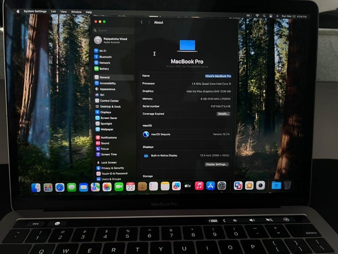 Apple MacBook Pro 13-inch (2019-Touchbar)405917610982789122