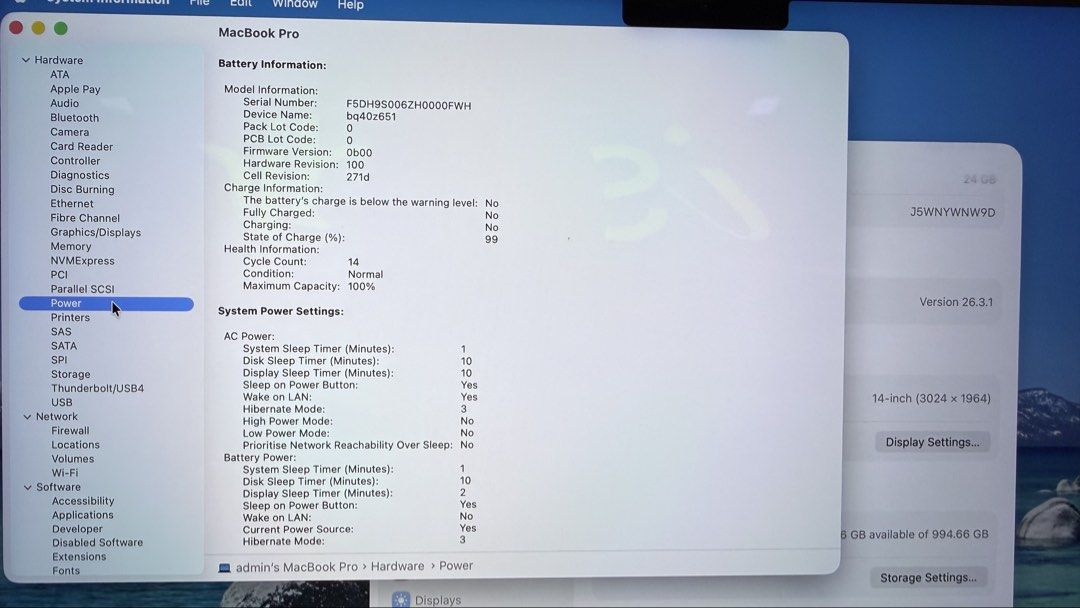 Apple MacBook Pro 14-inch M4 Pro 24gb/1tb Space Black405921225392803844