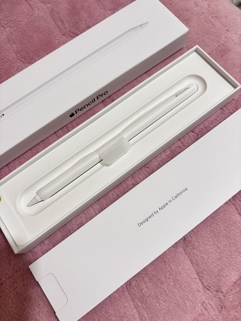 Apple Pencil Pro (Category: Other Mobile & Gadget Accessories) located in Cavite. Submitted by cassy.closet (Listing ID 1427830622, Image 3). Description: FOR SALE: Apple Pencil Pro ₱7,300 Never been used. Literally brand new RFS: Wrong purchase, not compatible with my iPad 5th gen.