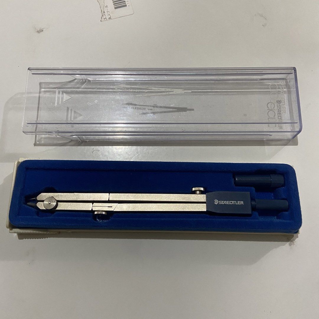 Authentic Staedtler Mars Compass Set (with refill) (Category: Stationery & School Supplies) located in Marikina City. Submitted by jeliie (Listing ID 1427878046, Image 2). Description: no issue hndi pa nagamit.