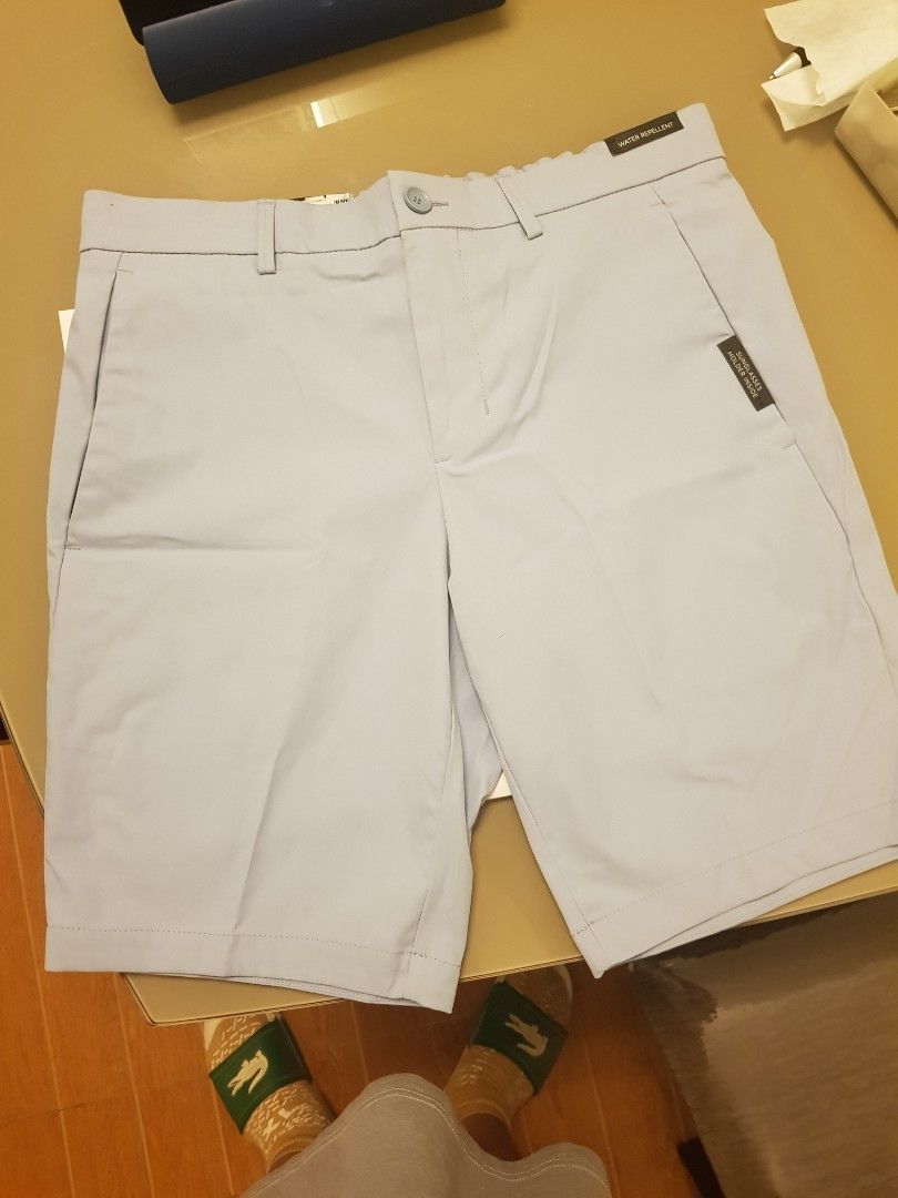 BOSS Slim Fit Shorts (Category: Shorts) located in San Mateo. Submitted by wellhomes (Listing ID 1427884676, Image 3). Description: authentic original BOSS shorts men light blue bnew with tags .