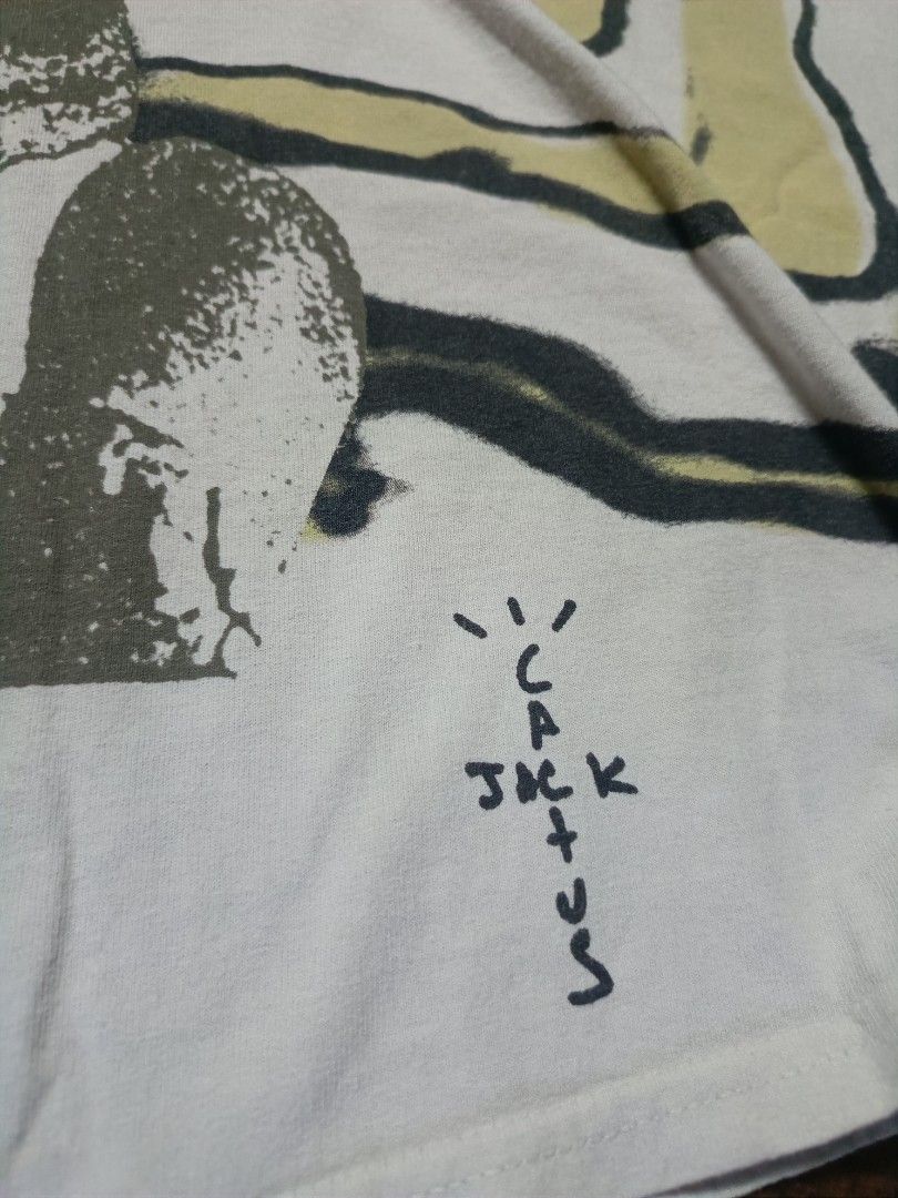 Cactus Jack X Kaws T-shirt (Category: Tshirts & Polo Shirts ) located in Manila. Submitted by lootnlatch (Listing ID 1427868735, Image 3). Description: 28x31 excellent condition no issue sa design need wash lang negotiable.