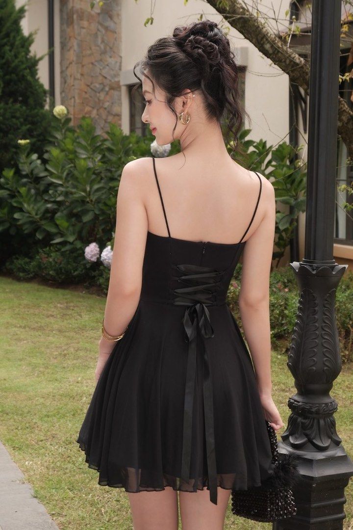 Carrislabelle Elaine Lace Mesh Ballerina Dress, Women's Fashion, Dresses &  Sets, Dresses on Carousell