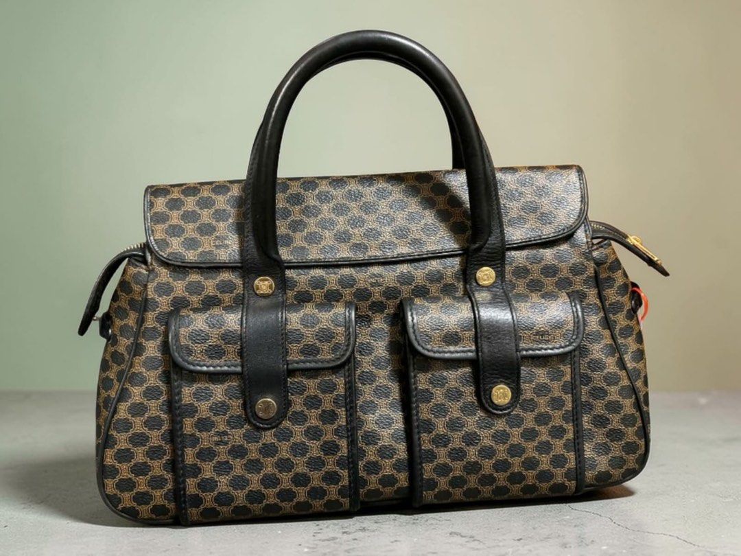 Celine Macadam Handbag (Category: Luxury Bags & Wallets) located in Batangas. Submitted by stopandshopforluxury (Listing ID 1427876506, Image 1). Description: Guaranteed Original 💯 Celine handbag I can send more photos upon request Disclaimer: This is a preloved bag. Actual condition is shown in photos. Expect normal signs of wear. Colors may slightly vary due to lighting. Please check all photos and ask questions before claiming. ❌ No return or