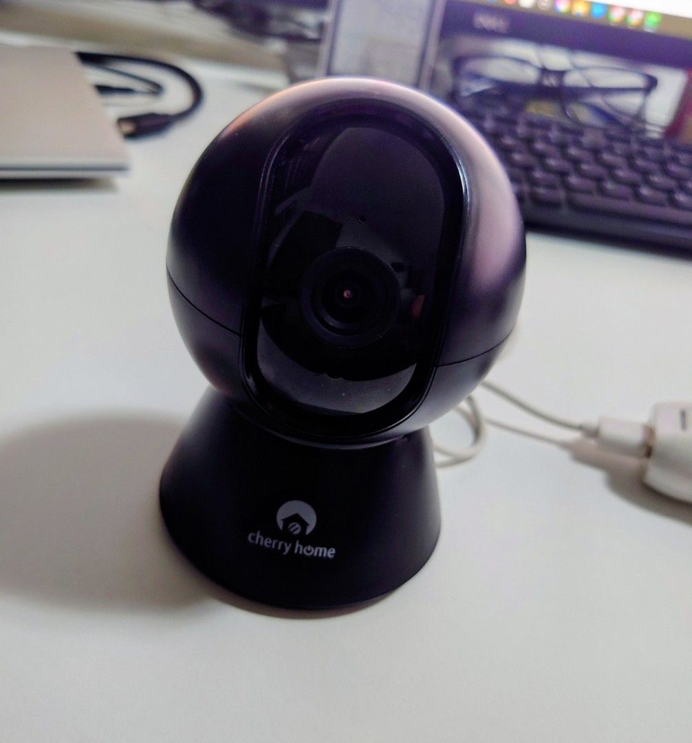 Cherry Home Smart Camera (Category: Webcams) located in Makati City. Submitted by ppomidyar (Listing ID 1427795317, Image 3). Description: Cherry Mobile Smart Home Swivel Webcam S2. no box..