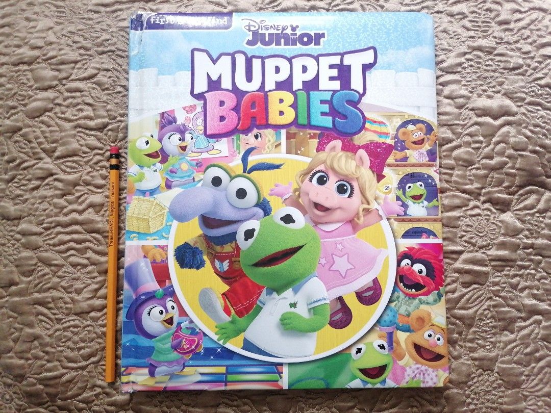 Disney Junior Muppet Babies First Look and Find Book, Hobbies & Toys ...