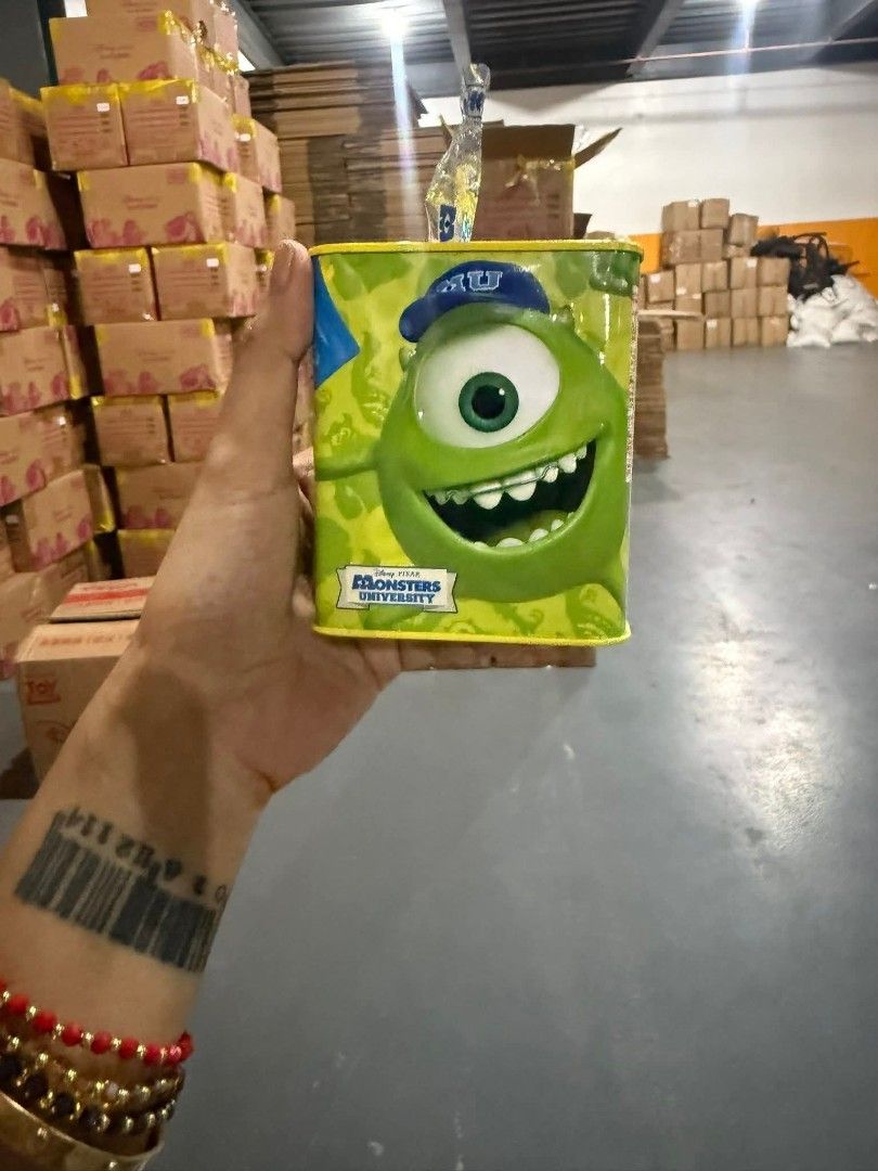 Disney Pixar Monsters University Gummy Candy (Category: Designer & Blind Box Toys) located in Quezon City. Submitted by moonchayo (Listing ID 1427864222, Image 3). Description: Sold per box 48 canister per box .