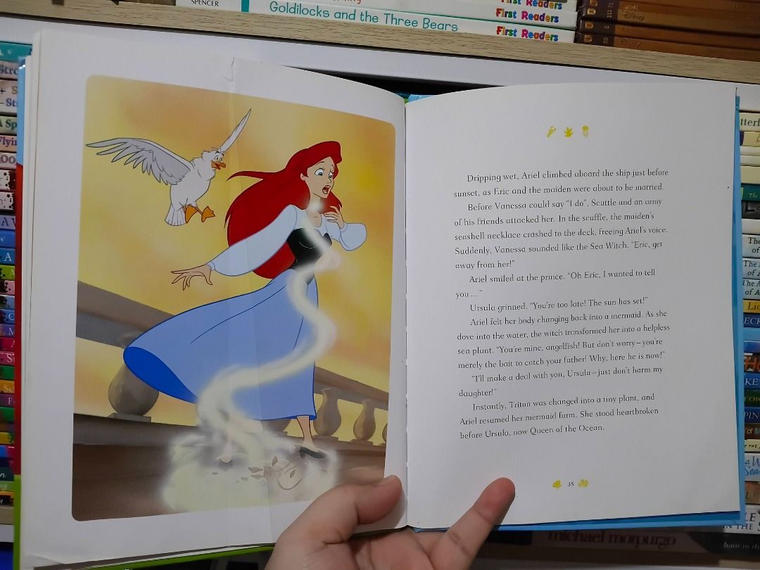 DISNEY'S THE LITTLE MERMAID W/ CD (UNTESTED) (Category: Children's Books) located in Cagayan de Oro. Submitted by crome2024 (Listing ID 1427916942, Image 3). Description: .