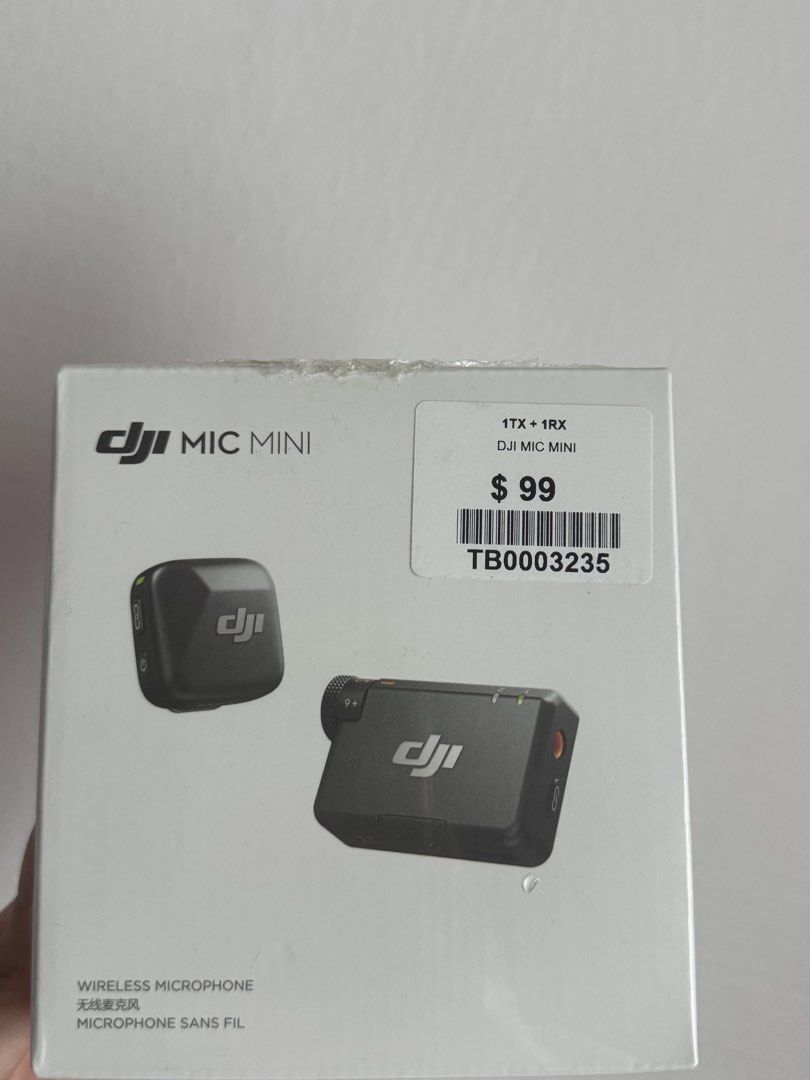 DJI Mic Mini Wireless Microphone 1TX + 1RX