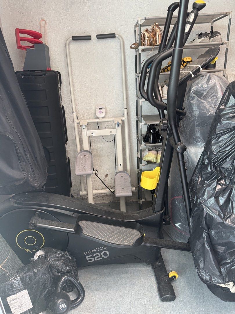 Domyo 520 Elliptical Trainer - Rush sale (Category: Cardio & Fitness Machines) located in Paranaque City. Submitted by jlumi (Listing ID 1427807782, Image 1). Description: Minor repair on right step board but overall functioning well and new. 4 years with us. As-is where is. .