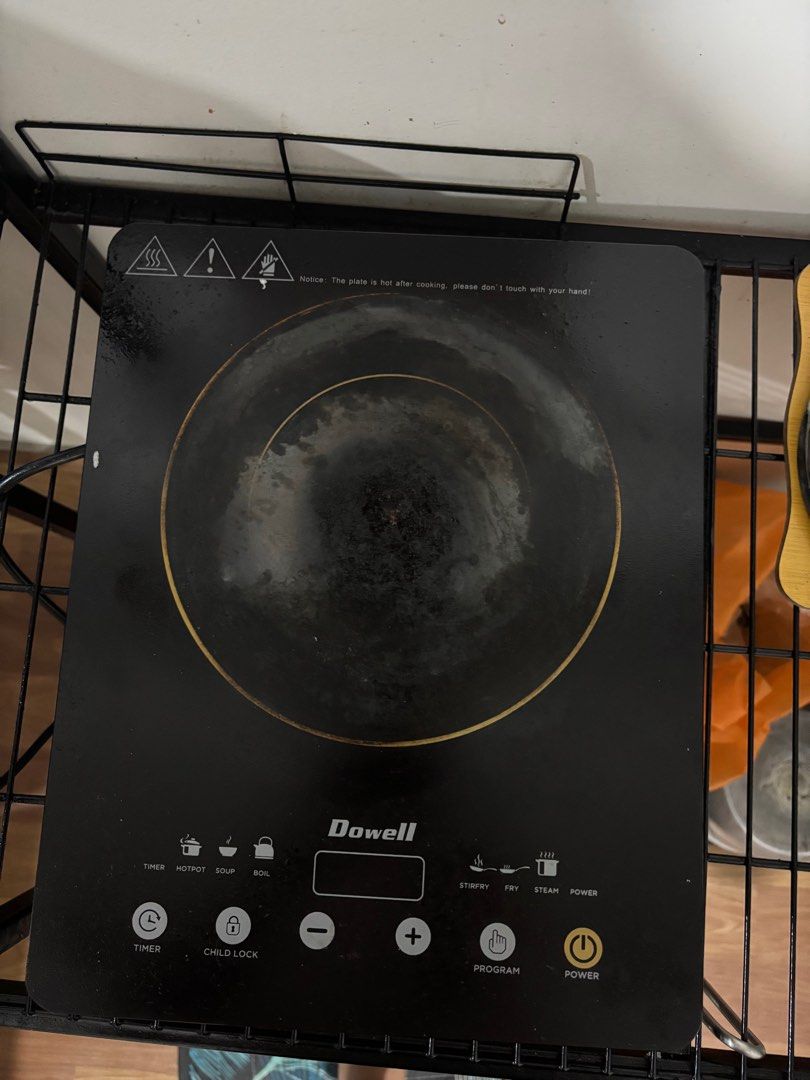 Dowell electric stove. (Category: Cookers) located in Taguig. Submitted by chardddddd (Listing ID 1427796385, Image 1). Description: Working. Never been replaced/repaired. As is. Taguig loc.