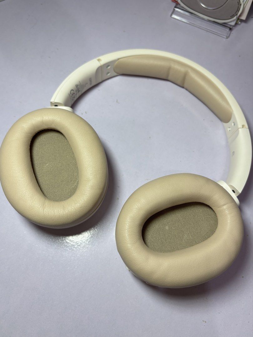 Edifier W820NB Plus with ANC Over-Ear Headphones (Category: Headphones & Headsets) located in Calamba. Submitted by aibideclutters (Listing ID 1427869183, Image 2). Description: Brand: Edifier Model: W820NB Plus Features: Over-ear headphones Wireless active noise cancellation (ANC) Environmental noise cancellation Ambient sound mode Includes: USB-C Original box and its contents RFS: Opted to use wireless earphones Flaw: Earfoam slightly opened wh