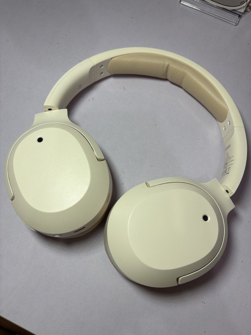 Edifier W820NB Plus with ANC Over-Ear Headphones (Category: Headphones & Headsets) located in Calamba. Submitted by aibideclutters (Listing ID 1427869183, Image 1). Description: Brand: Edifier Model: W820NB Plus Features: Over-ear headphones Wireless active noise cancellation (ANC) Environmental noise cancellation Ambient sound mode Includes: USB-C Original box and its contents RFS: Opted to use wireless earphones Flaw: Earfoam slightly opened wh