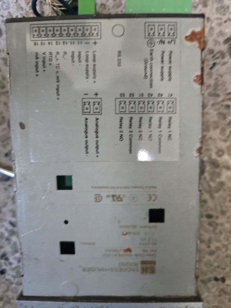 Endress+Hauser RIA 250 Process Controller (Category: Industrial Equipment) located in Quezon City. Submitted by simonpeterang (Listing ID 1427821544, Image 2). Description: Ria 250 controller used working .