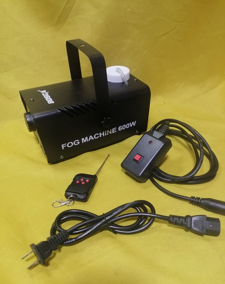 Fog Machine (Category: Construction Tools & Equipment) located in Quezon City. Submitted by newwhale.f1c027 (Listing ID 1427813302, Image 2). Description: P1800 600w fog machine Brandnew pick up Lagro fairview Q.C. or via delivery lalamove rider po. Delivery fee sagot po ni buyer.. Pwed din kayo ang mag book ng rider..fb page BSAonlinestore call 092zero 8114159 .
