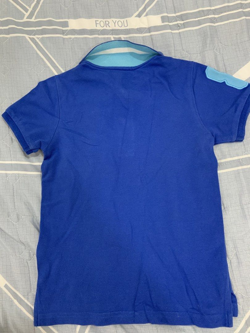 Giordano Junior Blue Polo Shirt (Category: Babies & Kids Fashion) located in Rizal. Submitted by itsmecarebear (Listing ID 1427801439, Image 2). Description: 3-4 yo boys. .