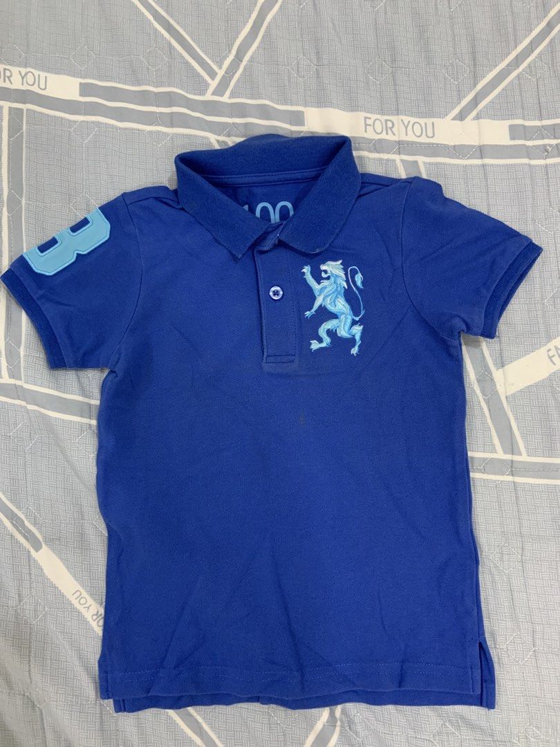 Giordano Junior Blue Polo Shirt (Category: Babies & Kids Fashion) located in Rizal. Submitted by itsmecarebear (Listing ID 1427801439, Image 1). Description: 3-4 yo boys. .