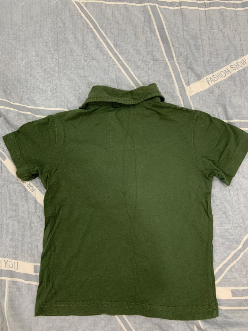 Guess Jeans Green Shirt (Category: Babies & Kids Fashion) located in Rizal. Submitted by itsmecarebear (Listing ID 1427798345, Image 2). Description: .