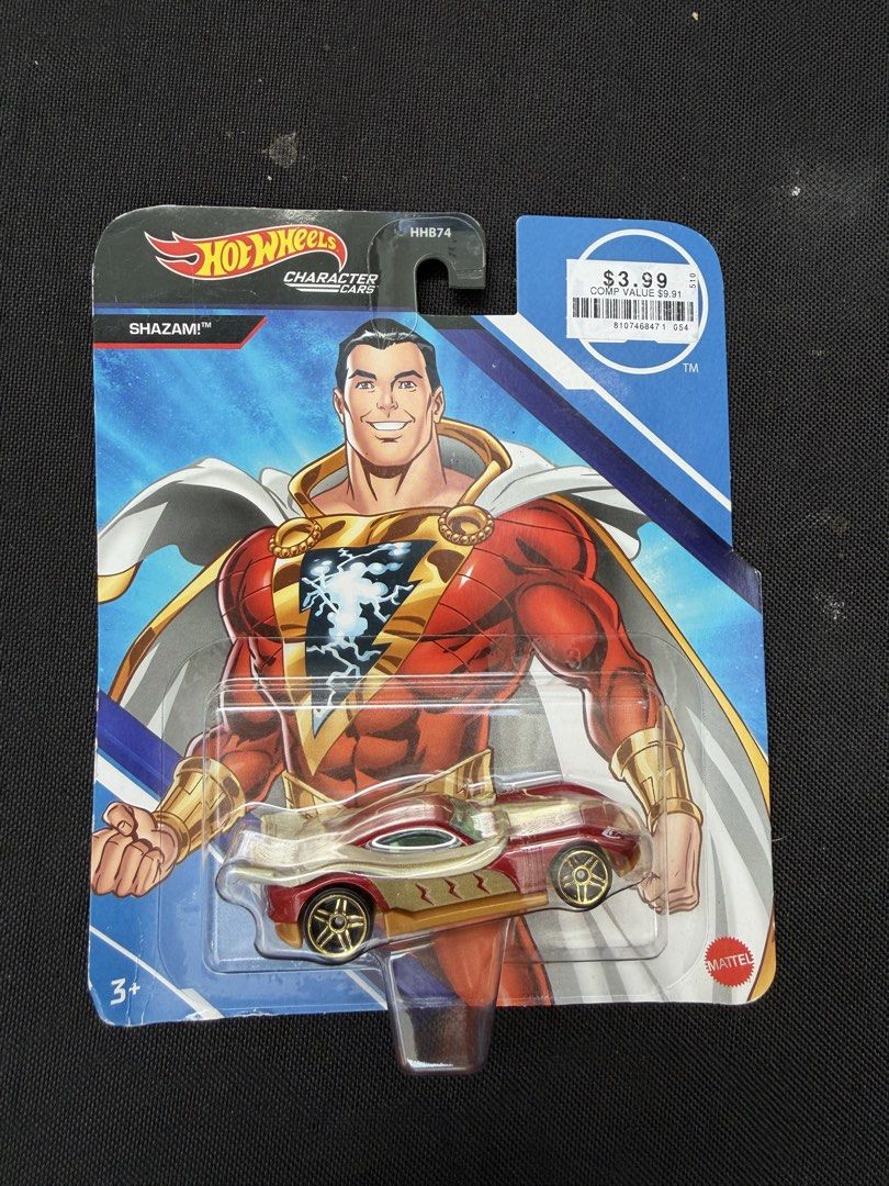Hot Wheels Character Cars Shazam (Category: Vehicle & Diecast Models) located in Quezon City. Submitted by piacakes (Listing ID 1427823402, Image 1). Description: .