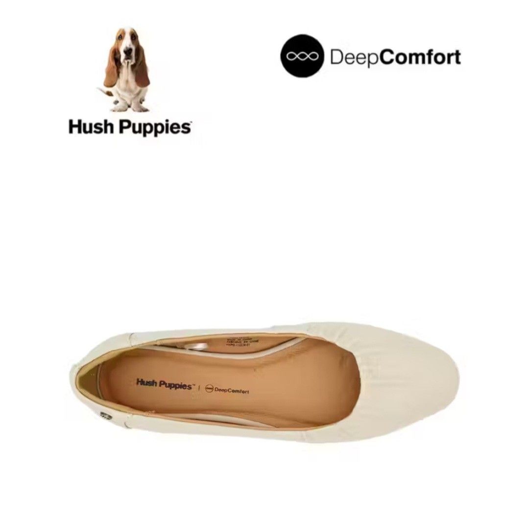 Hush Puppies (Category: Flats & Sandals) located in Makati City. Submitted by nicgee (Listing ID 1427908868, Image 1). Description: Super comfy but got it in thr wrong size never used.