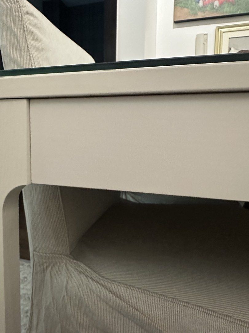 IKEA Dining Table with Glass Top Tempered (Category: Tables & Sets) located in Quezon City. Submitted by jt1680 (Listing ID 1427814487, Image 1). Description: IKEA EKEDALEN Extendable Dining Table Measurement L 120cm Extendable 180cm White color.