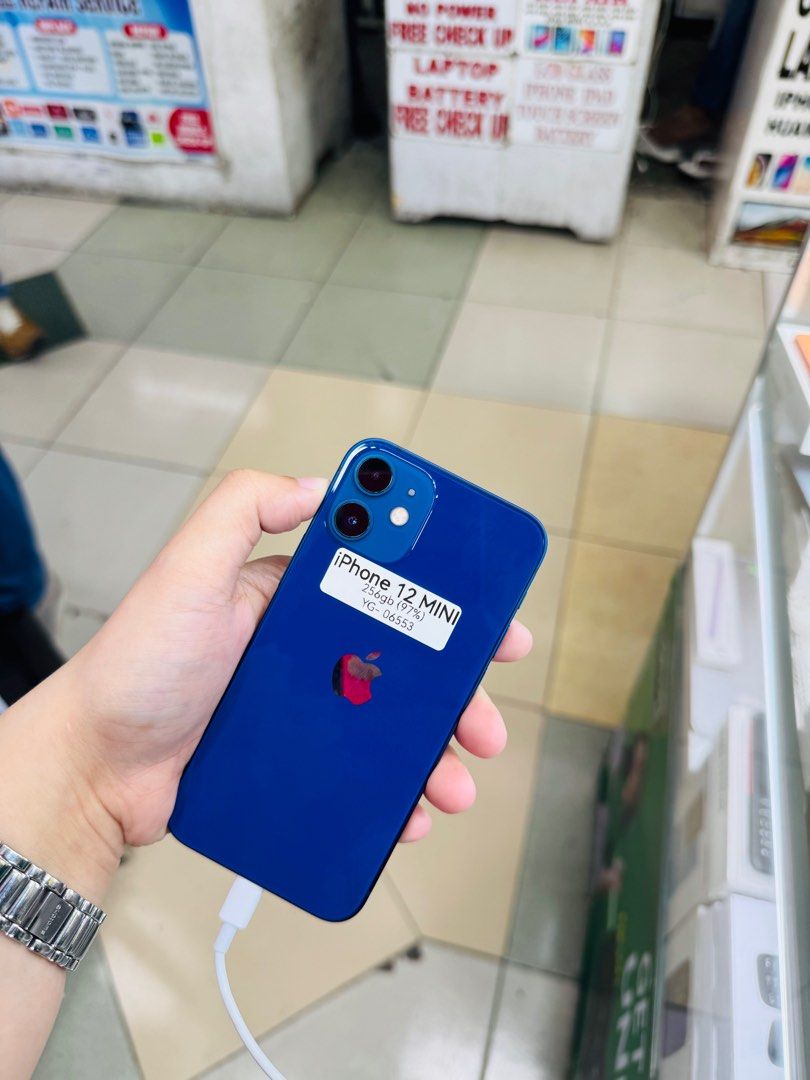 Iphone 12 MINI 256GB 97BH no issues Openline NTC approved (Category: iPhone 12 Series) located in San Juan City. Submitted by saabangadgetshop (Listing ID 1427907897, Image 3). Description: Onhand | Pre-owned Iphone 12 MINI 256GB 97BH NTC APPROVED OPENLINE NO HIDDEN ISSUES NO HISTORY OF REPAIR 99%Smooth TEST TO SAWA RESET ALL YOU WANT NOT REFURBISHED AUTHENTIC PHONE ALL WORKING Mode of Payment : ⬇️ ▪️Cash ▪️Bank Transfer ▪️Gcash 📍Installment ava