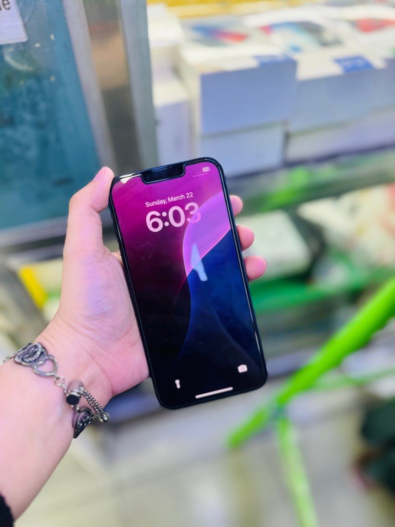Iphone 14 128gb smartlocked NTC APPROVED no issues 100bh (Category: iPhone 14 Series) located in San Juan City. Submitted by saabangadgetshop (Listing ID 1427903697, Image 3). Description: Onhand | Pre-owned iPhone 14 128GB 100% Battery Health NTC APPROVED Snartlocked NO HIDDEN ISSUES NO HISTORY OF REPAIR 99%Smooth TEST TO SAWA RESET ALL YOU WANT NOT REFURBISHED AUTHENTIC PHONE ALL WORKING Mode of Payment : ⬇️ ▪️Cash ▪️Bank Transfer ▪️Gcash 📍Ins