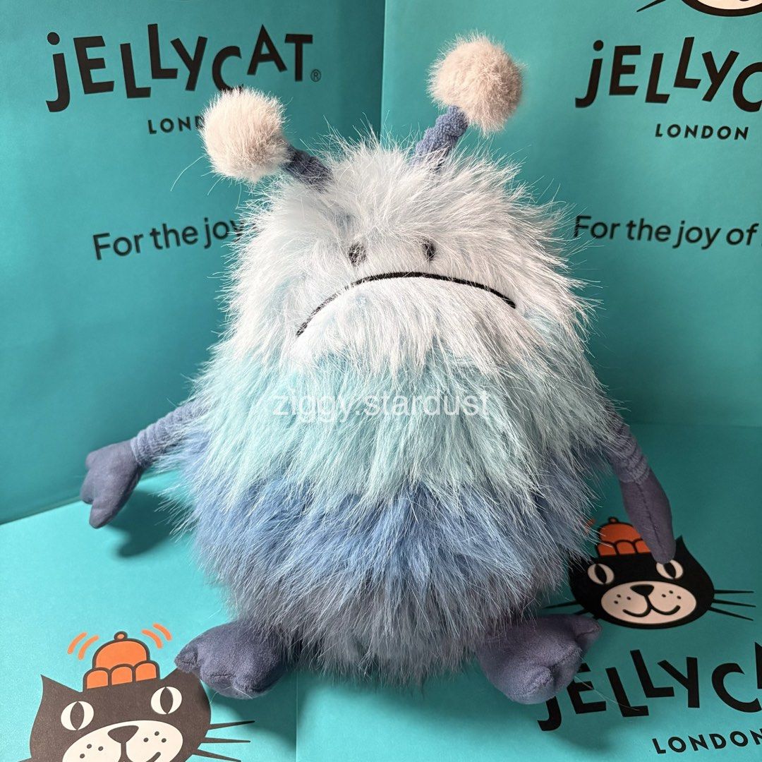 Jellycat藍毛毛外星人Zumblebi Alien 英標全新正版齊牌📍港鐵紅色線2
