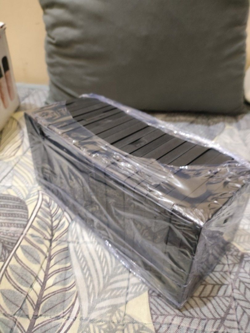 Jewelry See-through Gift Box (10pcs, Black) (Category: Storage Boxes & Baskets) located in Mandaluyong City. Submitted by carlos_2001 (Listing ID 1427856263, Image 1). Description: 10pcs, Black Bought online Unused.