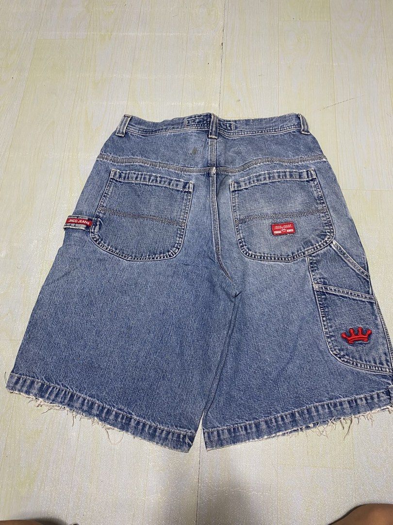 Jnco jeans carpenter jorts (Category: Shorts) located in Manila. Submitted by pepsiubiquitous (Listing ID 1427924517, Image 2). Description: W - 34 L - 24 T - 15 L.O - 13.5.