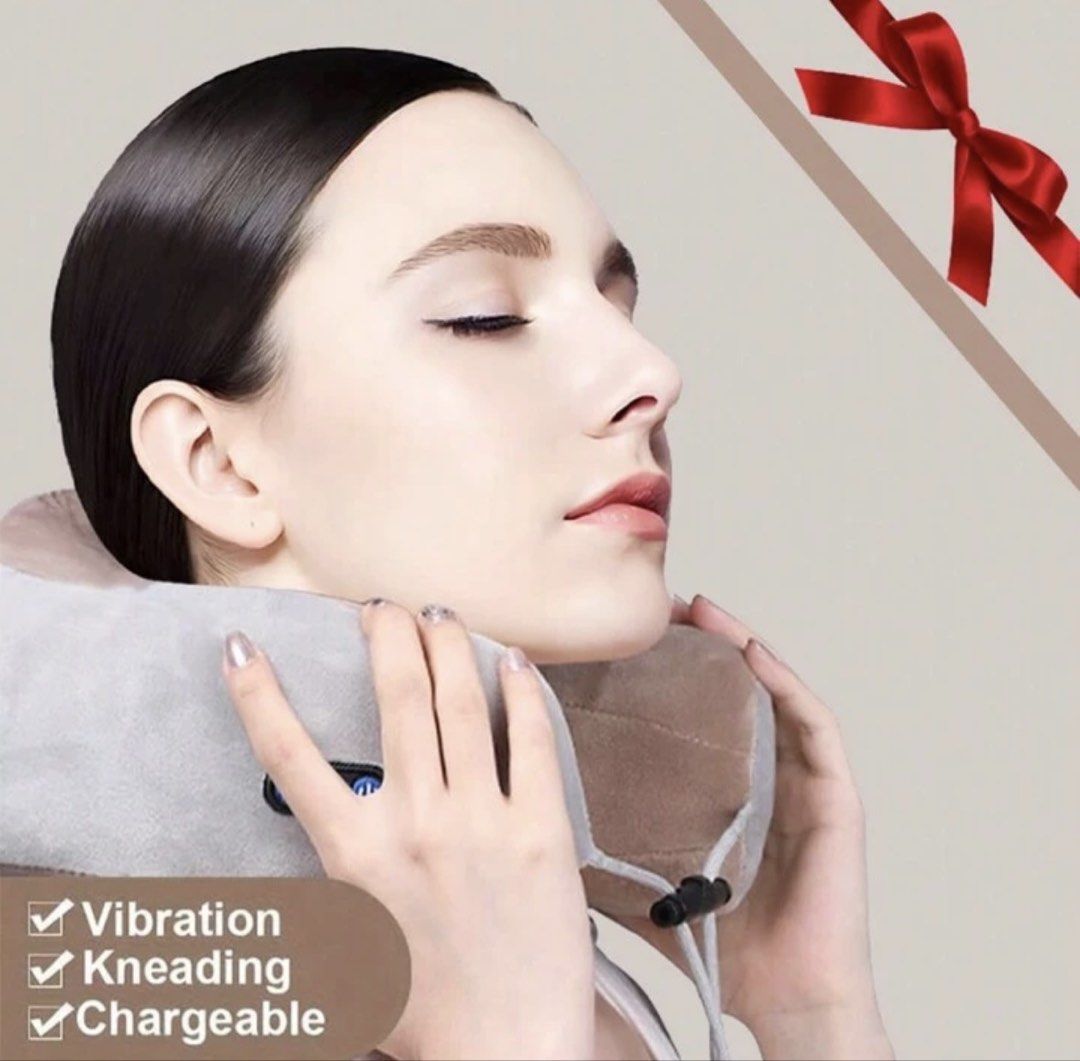 JustEvo U-Shaped Neck Massager (Category: Massage Devices) located in Quezon City. Submitted by lottiebunny (Listing ID 1427922141, Image 3). Description: Just Evo Neck Massage Pillow Brown.